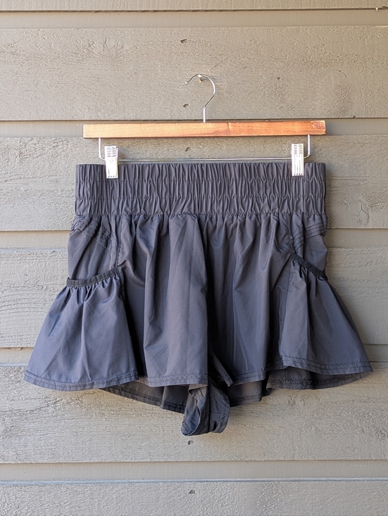 FP Movement by Free People Pants - FP Movement Get Your Flirt On Skort Black High Rise Running Skirt Shorts Medium